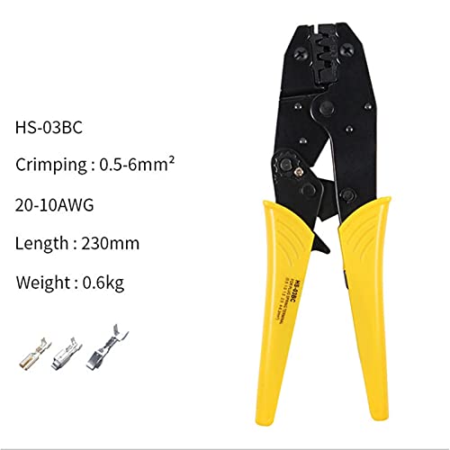 Pinces de 230 mm sans jeu grâce à la mâchoire de pince à sertir HS-03BC