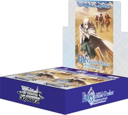 Weiss Schwarz Booster Box 16 Packs - 9 Cards per Pack - English - Fate Grand Order Shinsei Entaku Ryouiki Camelot