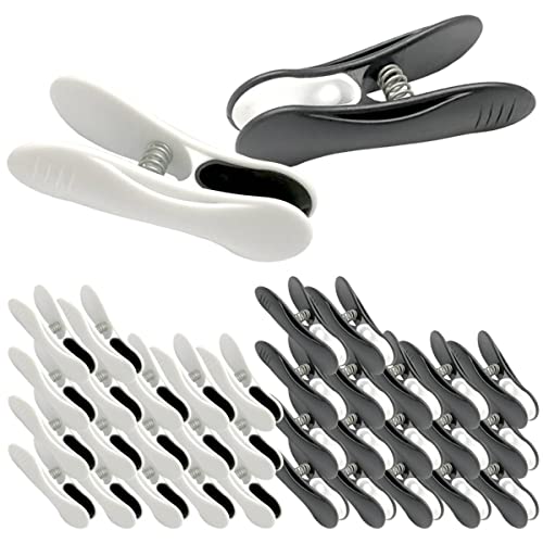 洗濯ばさみ 強力 跡がつきにくい モノトーンクリップ 36個入 ミックス 洗濯バサミ ピンチ おしゃれ ノンスリップ 防風タイプ