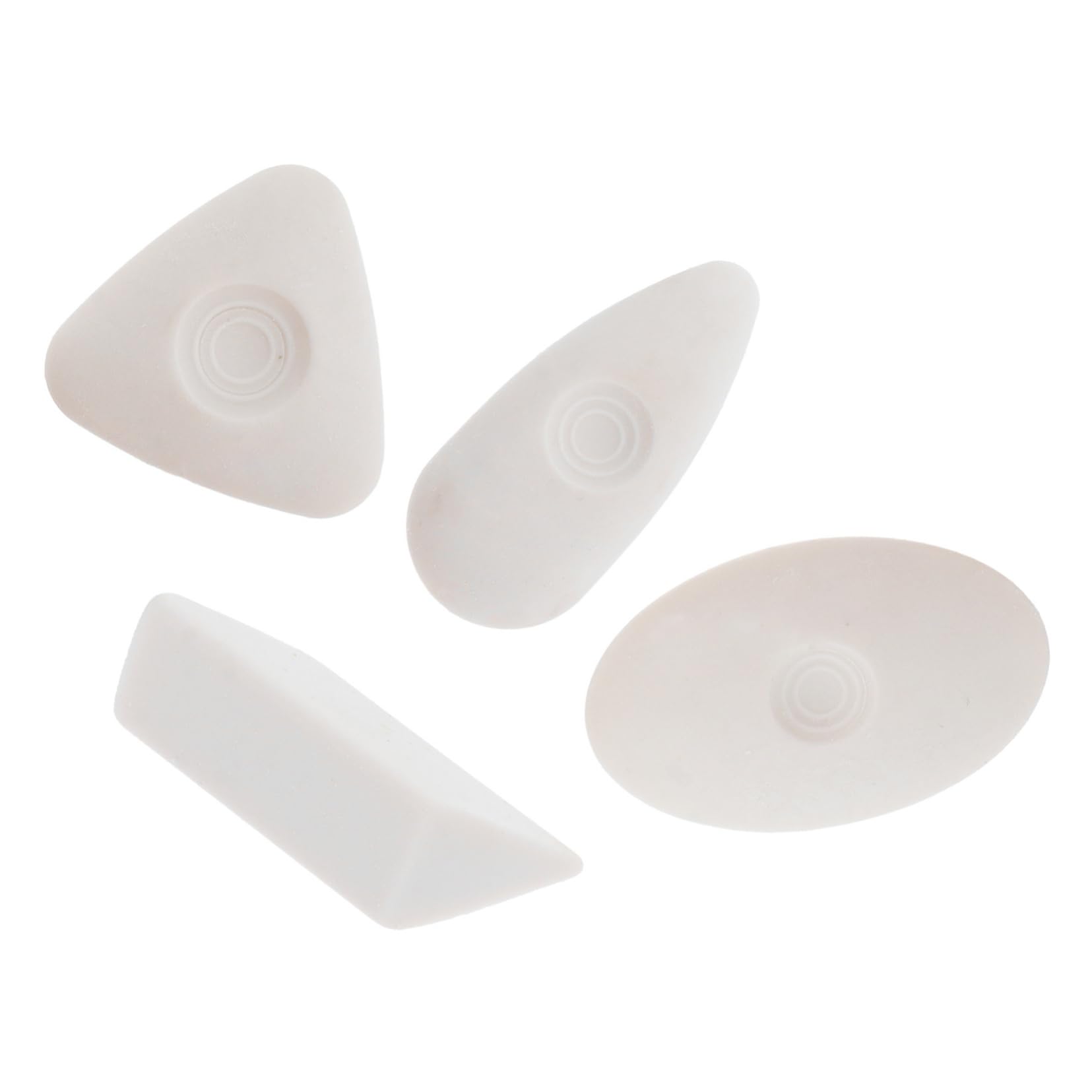 Veemoon 4Pcs Professional Sketching Erasers for Artists Multi Shape Design for Pencil Correction School Supplies for Young Creatives