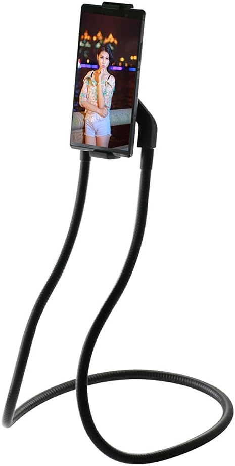 Mini Flexible Portable Phone Stand Stable Holders Flexible Long Gooseneck Arm Great for Family Friends or Lover