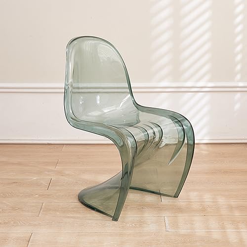 Tabouret de maquillage transparent pour salon et table de coiffeuse - 2