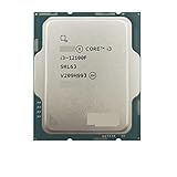 Modèle : c i3-12100F c I3-12100F NOUVEAU I3 12100F 3, GHz Processeur d\'unité centrale à 4 cœurs et 8 fils 7NM L3 = 12M 60W LGA 1700