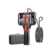 Endoscope moteur | Portée de la caméra moteur | Sonde articulée bidirectionnelle : naviguez dans les espaces restreints sans effort grâce à la sonde articulée bidirectionnelle, atteignant chaque coin avec précision.