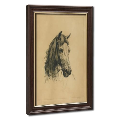 Toile tête de cheval Heywood Hardy pour habiller un petit mur vide de bureau