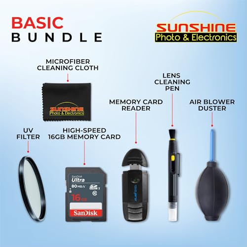 Image of Sigma 16-300mm f3.5-6.7 DC OS Contemporary Lens for Sony E with Sunshine Photo Basic Bundle - 4 Years Manufacturer Warranty