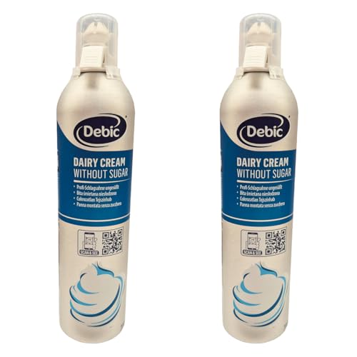 minafood-Set: 2 xDebic Profi-Schlagsahne ungesüßt, 700 ml