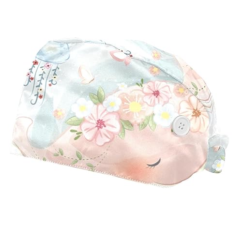 Chapeaux de travail pour hommes et femmes VERED casquettes ajustables anti-transpiration, lot de 2