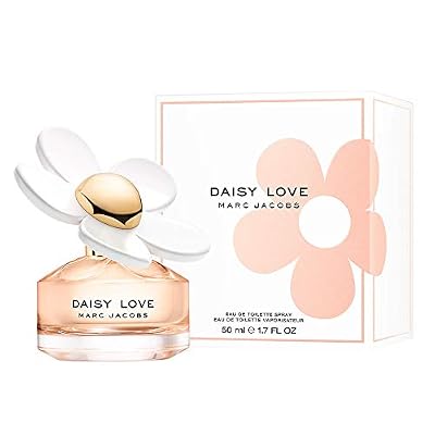Marc Jacobs Daisy Love Eau de Toilette Sweet Floral Women's Perfume With Notes of Crystallized Cloudberries, Daisy Petals & Driftwoods