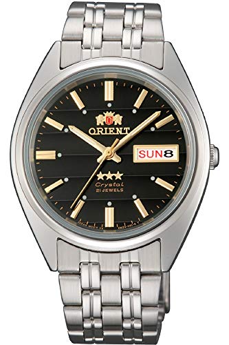 Preisvergleich Produktbild Orient Unisex Erwachsene Analog Automatik Uhr mit Edelstahl Armband FAB0000DB9