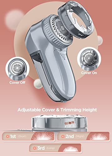 Bymore Fabric Shaver, Lint Remover, Lint Shaver Defuzzer Sweater Shaver For Clothes And Furniture Ac Adapter Or Battery Operated Pill Fuzz Remover #TOP3