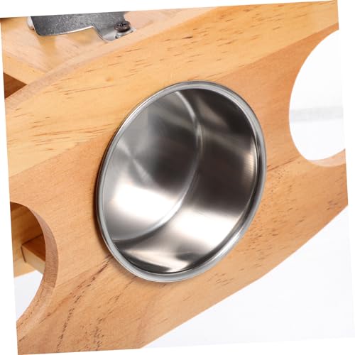 Table pliante pour la plage petit format avec support bouteille de vin