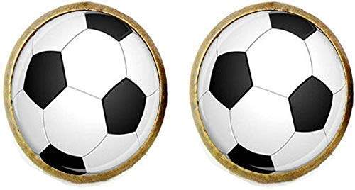 Soccer Ball Cufflinks Soccer Mom Gift PE Teachers Gift Soccer Mom Jewelry Sports Jewelry Sports Coach Jewelry Soccer Gift