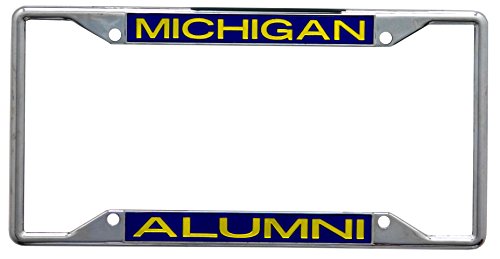 NCAA Michigan Wolverines License Plate Frame Alumni