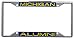 NCAA Michigan Wolverines License Plate Frame Alumni