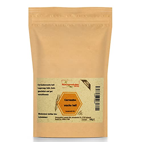 Carnaubawachs (100 g) Carnauba Wachs hell