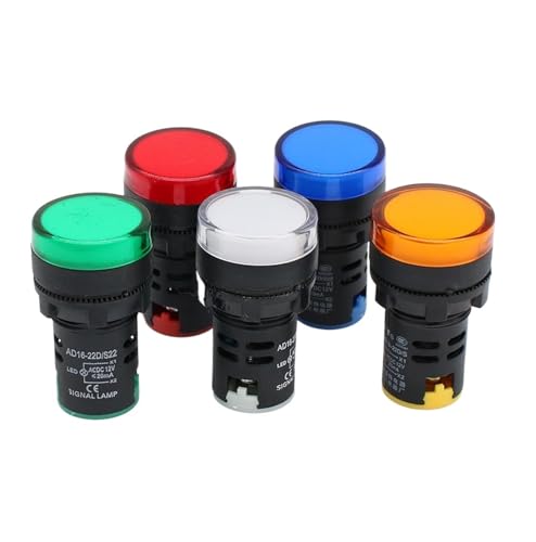 Voyant lumineux de 22mm bleu 24V pour résoudre les défauts de signalisation