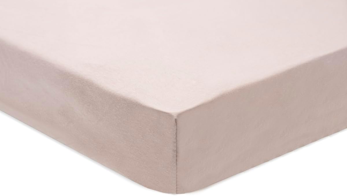 Jollein Fitted Sheet - Wild Rose, Cotton, Crib/Toddler Bed Mattress Size