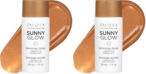 Pacifica Sunny Glow Liquid Face Bronzer Drops - Face Makeup
