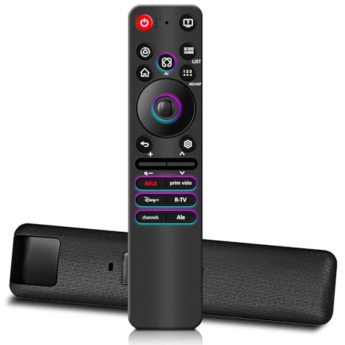 Gvirtue Mando a distancia de repuesto AKB76046603/MR25GA para LG AI Magic Remote con control de voz y puntero, compatible con LG OLED, QNED, NanoCell, UHD LED LCD TV 2025-2019 (sistema webOS)