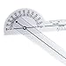 Rehabilitation Advantage Plastic Finger Goniometer, Clear