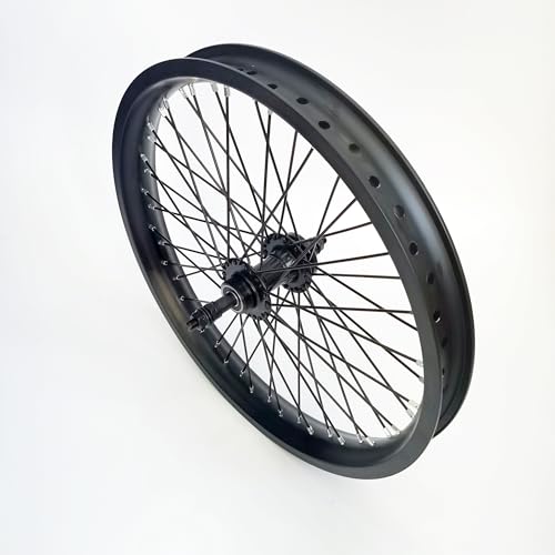 Image of 20 inch /26 inch x 1.85 inch Heavy Duty Bike Rim Wheel Set, 12 Gauge 48 Spokes Wheelset, Double Wall Aluminum Alloy Bicycle Wheels Rims (Front & Rear) Disc Brake