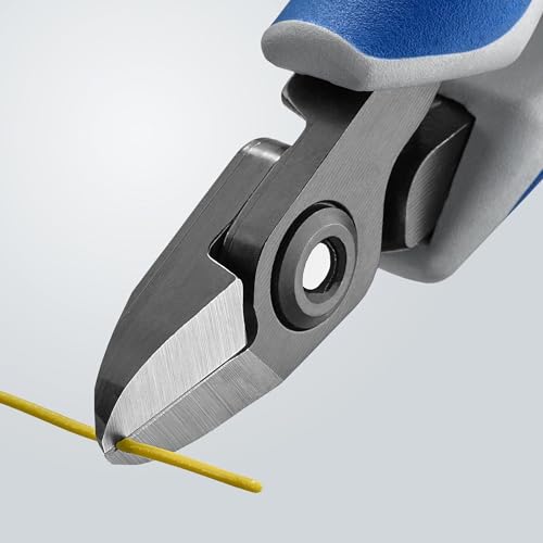Alicates de corte diagonal KNIPEX 79 22 125 para electrónica con mango multicomponente 5
