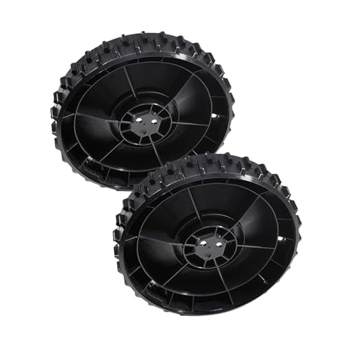 YUCKMZ 2 Roues Tondeuses à Gazon Ø183 x 38 mm Compatible avec Husqvarna Automower Tondeuses 105 305 308 574465104