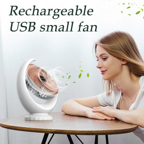 Ventilateur portable à 3 vitesses manuel idéal pour le bureau - 4