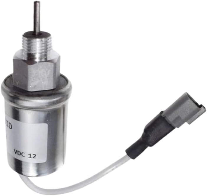 12V Stop Solenoid Replacement for U85206452 U85206450 U85206451 185206192 Compatible with Engine Models 402D 403D 404D 404C 403C
