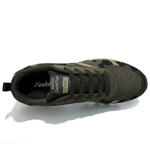 WILTENA Womens Mesh Camouflage Shoes Mens Non Slip Sports Running Tennis Sneakers Walking Shoes3