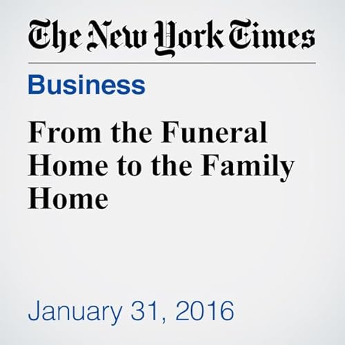 From the Funeral Home to the Family Home cover art
