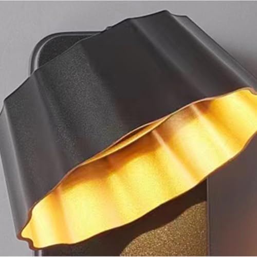 Lámpara de pared exterior impermeable IP65 con foco LED de 5W ajustable y diseño de brazo curvo 3