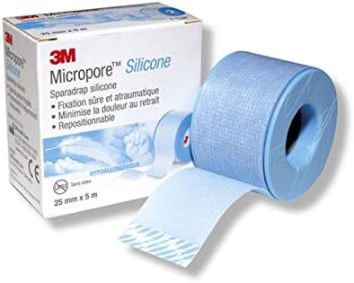 3M Cavilon Micropore Silicone Tape, 2.5 cm x 5 m