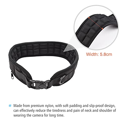 Atlojoys Kameragurt Kamera Schulter Nackengurt Leichter wasserdichter Gürtel für DSLR-Kameras – Bild 4