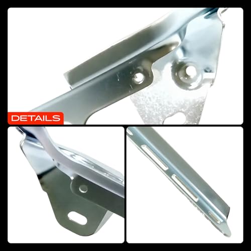 A-Premium Front Hood Hinges Compatible with Ford F-150 F-250 F-350 1987-1997, F-Super Duty/F-53 Motorhome Chassis/F-59 Commercial Stripped Chassis 1988-1997, Bronco 1987-1996 by A-Premium - Image 9