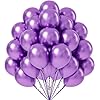 Flyloons-25-pcs-Purple-Metallic-Chrome-Balloons-for-Birthday-Decoration-items-celebration-Anniversary-Girls-Boys-Men-Women