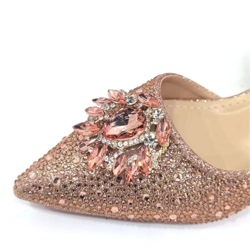 Ensemble chaussures talons hauts d'exception et sac de luxe en strass