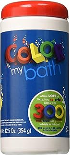 Color My Bath - 300 Tablet Jar - Fizzing Tub Water Primary Color