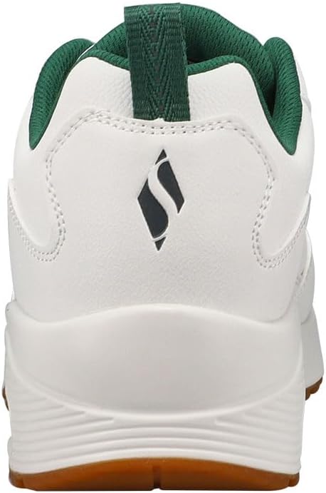 Skechers - Mens Uno - Alder Sneakers, Color White/Green, Size: 10.5 M US - Image 3