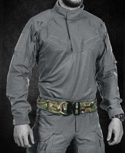 Tactical Belt for Men, Molle Gun Belt 2" & 1.5" with Laser-Cut Shooting Hunting Duty Belts Quick Release Buckle4