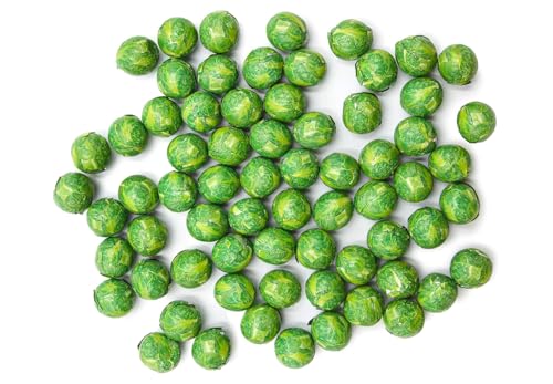 300g Bag of Festive Milk Chocolate Balls Wrapped in Brussels Sprouts Foil - Great for All Occasions - Stocking Filler, Favours, Party Gift or Sharing Treats for All