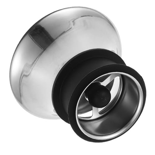 MAGICLULU Coperchio per Caraffa in Vetro da 51-53 MM in Acciaio Inox 304 Guarnizione Silicone Anti-Perdita Tappo di Ricambio Multifunzionale per Brocche D’Acqua Succhi e Bevande Fredde