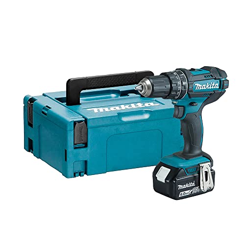 Makita DHP482G1 Perceuse visseuse à percussion 18 V Li Ion Ø 13 mm + 1x6Ah + MAKPAC - vue 2