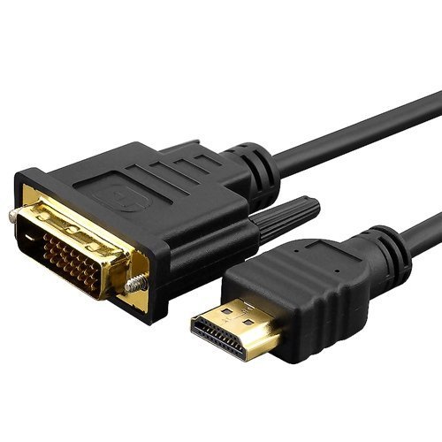 CLASSYTECH HDMI To DVI D Dual Link (24+1 Pin) DVI Male To HDMI Male 1.5 Meter / 5 Feet Gold Plated Cable - Black (B0D7J1ZR5B) Amazon Price History, Amazon Price Tracker