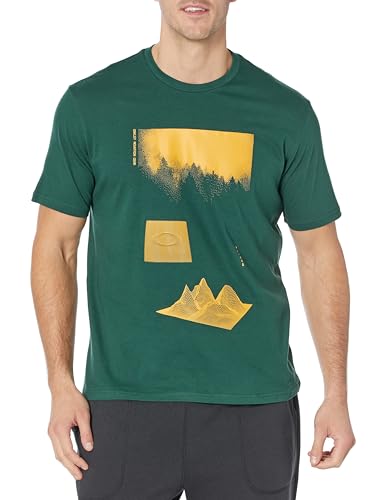 Oakley Negative Topo Tee T-Shirt Homme en coton haut de gamme premium