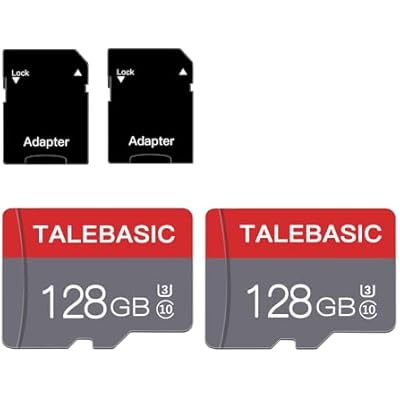128GB Micro Memory Card Class 10 TF Card with Adapter Fast Speed Memory Card for Tablet/Mobile Phone/Camera/Car Audio/Game Console