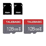 128GB Micro Memory Card Class 10 Memory Card with adapter Fast speed TF Card for Tablet/Mobile Phone/Camera/Car Audio/Game Console(2 Pcs 128GB)