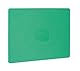 HENDI Schneidebrett, HACCP, Beidseitig nutzbar, glatt, minimiert das Abstumpfen von Messern, GN1/2, 325x265x(H)10mm, LPDE Kunststoff, grün
