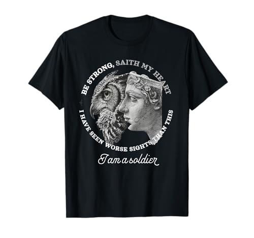 Atenea y la Ilíada - Dios y diosa de la mitología griega de Homero Camiseta
